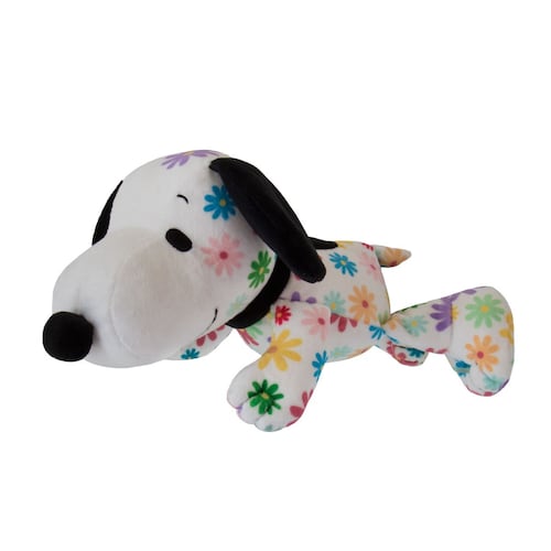 Peluche Snoopy Psicodelico Flores