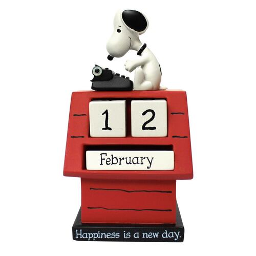 Calendario casita Snoopy