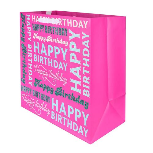 Bolsa Envoltura Con Frases Cumpleaños