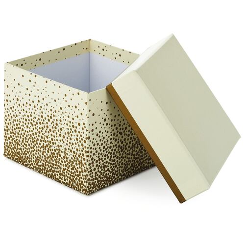 Cajas Burbujas de champán 5 marfil