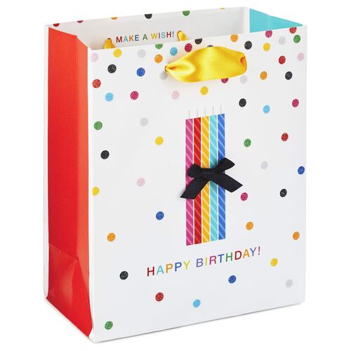 Bolsa de Regalo Velas de Cumpleaños Hallmark