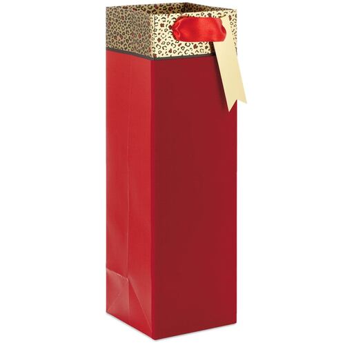 Bolsa de Regalo para botellas  Leopardo  Hallmark