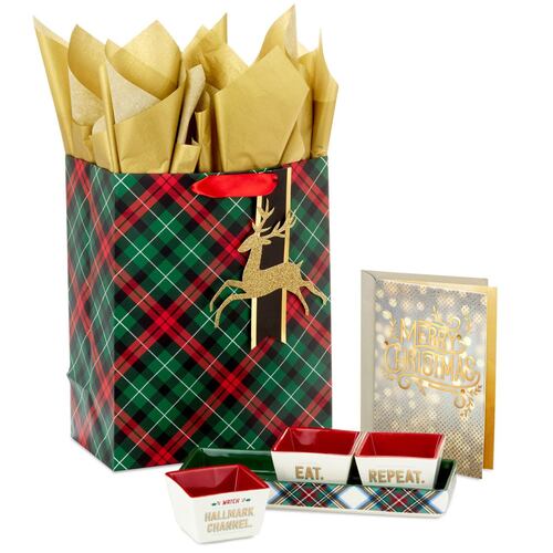 Papel Seda Texturizado con lino de oro 4 hojas Hallmark