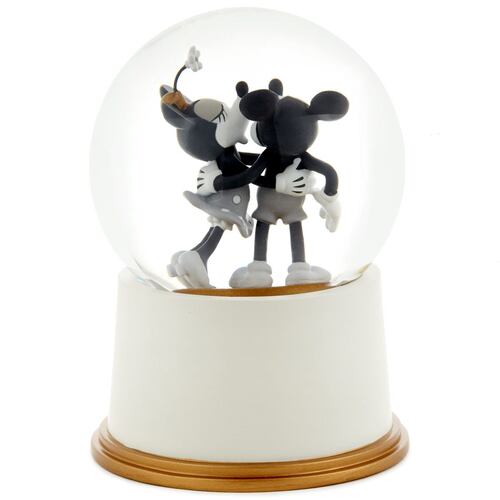 Esfera de Nieve Cuando mi corazón te encontró Mickey y Minnie Disney