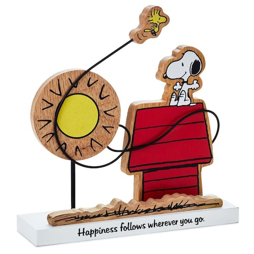 Figura Decorativa Snoopy y Woodstock  Sentimiento de Felicidad