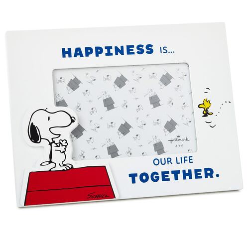 Portarretratos Snoopy felicidad