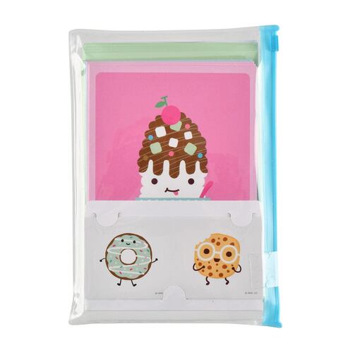 Paquete De 12 Tarjetas, Notas Y Pegatinas De Snaks Para Cualquier Ocacion