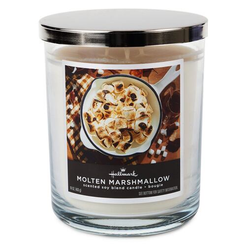 Vela de Jarra Aromática Hallmark Malvavisco fundido