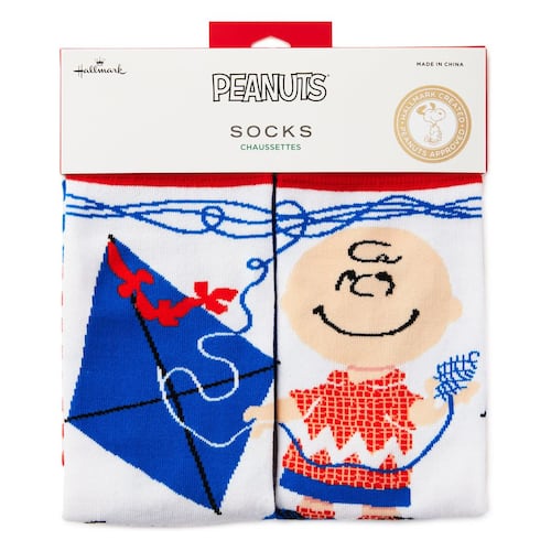 Calcetines de Charlie Brown con Cometa