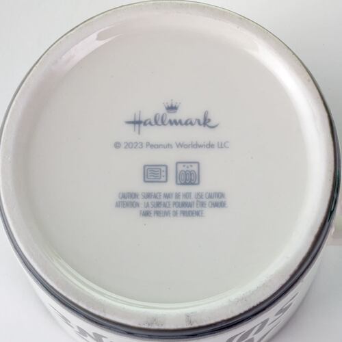 Taza Cerámica Snoopy En Columpio