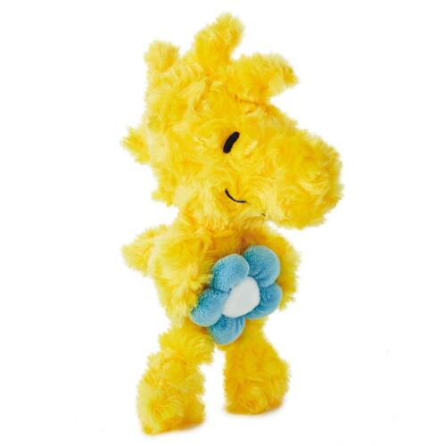 Peluche Peanuts Woodstock con Flor Hallmark