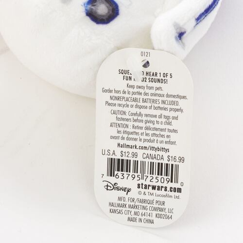 Itty bitty con sonido r2 d2 star wars