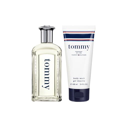 Estuche para Hombre Tommy Hilfiger Tommy EDT 100ml + Gel de Baño 100ml