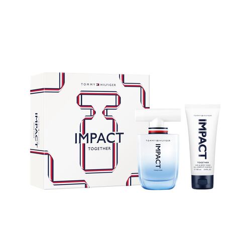 Estuche para Hombre Tommy Hilfiger Impact Together EDT 100ml + Gel de Baño 100ml
