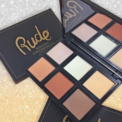 Paleta De Rubor Audacious Contour Palette Rude