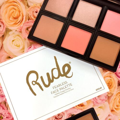 Paleta De Rubor Fearless Face Palette Rude