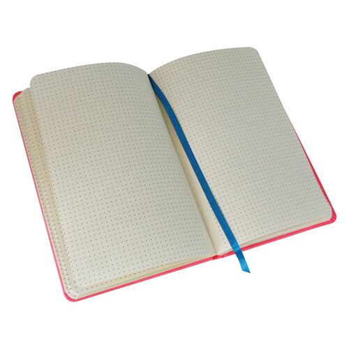Libreta Mapimí Dots Hoja Puntos Pasta Dura Rosa