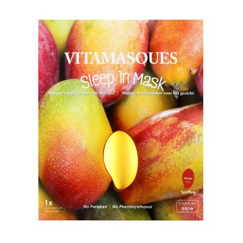 Mascarilla para dormir de mango Vitamasques