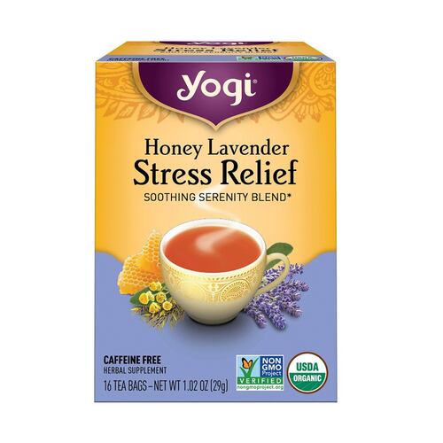 Té Honey lavander stress Relief Yogi
