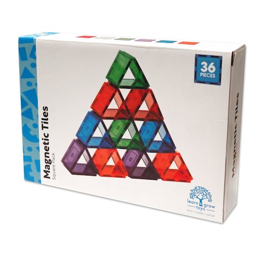Set Mosaicos Magnéticos Cuadro 36 Piezas Learn & Grow Toys