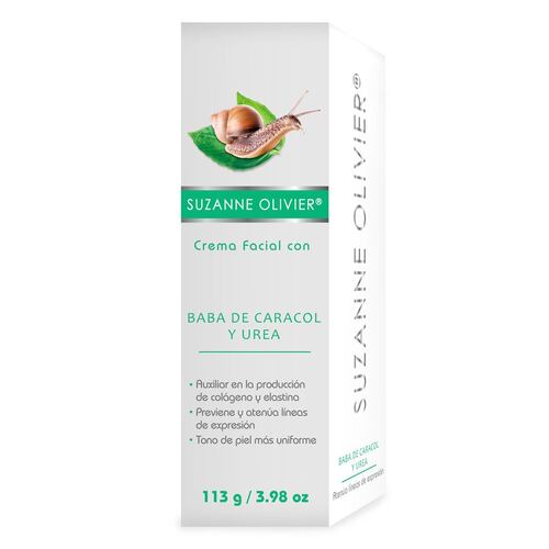Crema Facial Suzanne Olivier Baba de Caracol  113 Grs