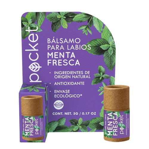 Balsamo Labial Menta Fresca 5 g Pocket
