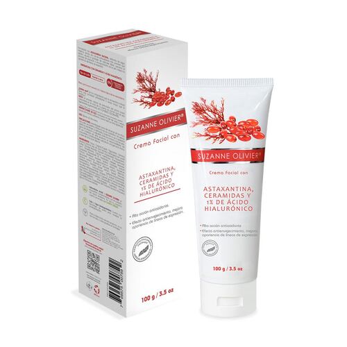 Crema facial con Acido hialuronico y Ceramidas 100g