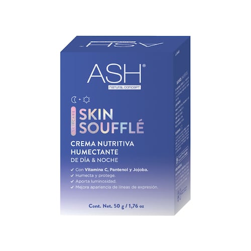 Crema Facial Humectante Día y Noche 50g Ash Natural