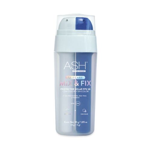 Protector Solar Mix color/sin color 30g Ash Natural