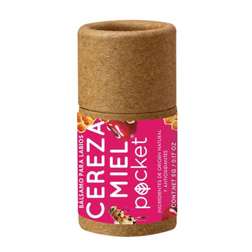 Balsamo Labial Cereza y Miel 5 g Pocket