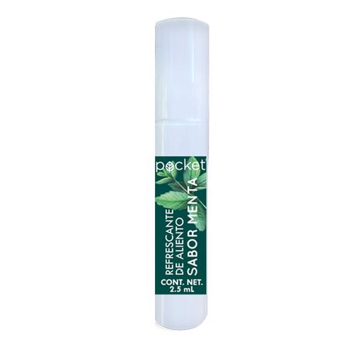 Refrescante Bucal de Menta 2.5 ml Pocket