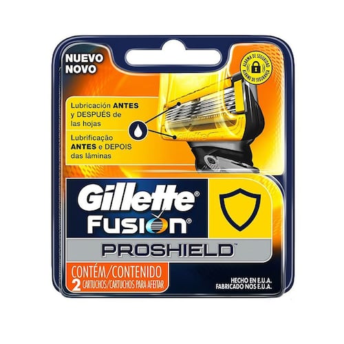 Cartucho Fusión Proshiel 2 pz Gillette