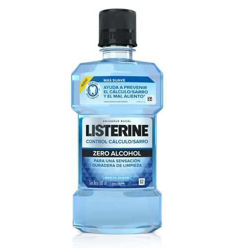 Enjuague Bucal Listerine Control Cálculo/Sarro 500ml