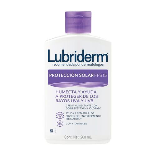 Crema Lubriderm UV FPS15 200ml