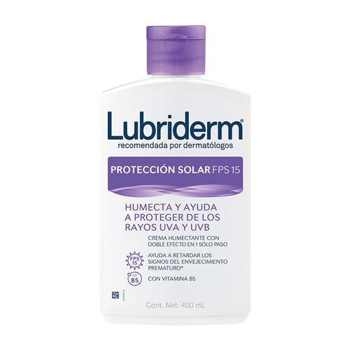 Crema Lubriderm UV FPS15 400ml