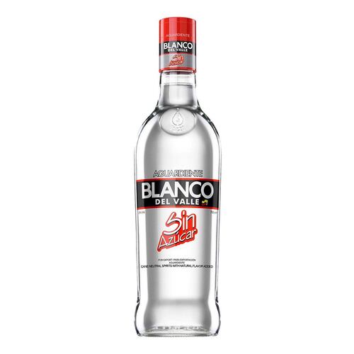 Aguardiente Blanco Del Valle Sin Azúcar