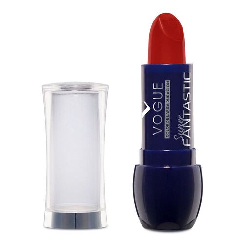 Labial en barra, Vogue Fantastic, Tono Rojo Quemado