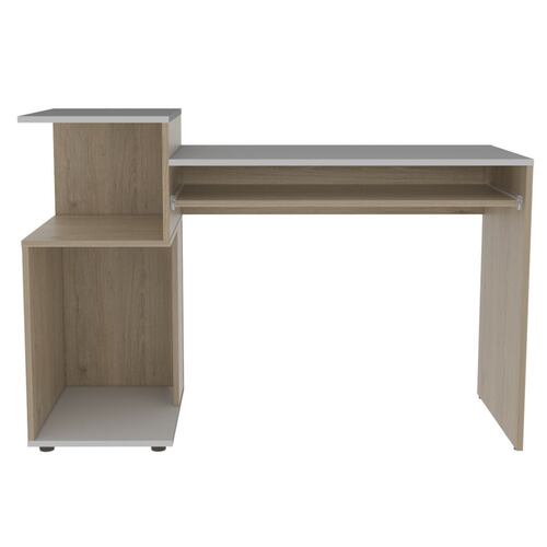 Escritorio Atlanter Rovere Con Blanco