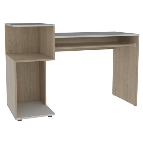 Escritorio Atlanter Rovere Con Blanco