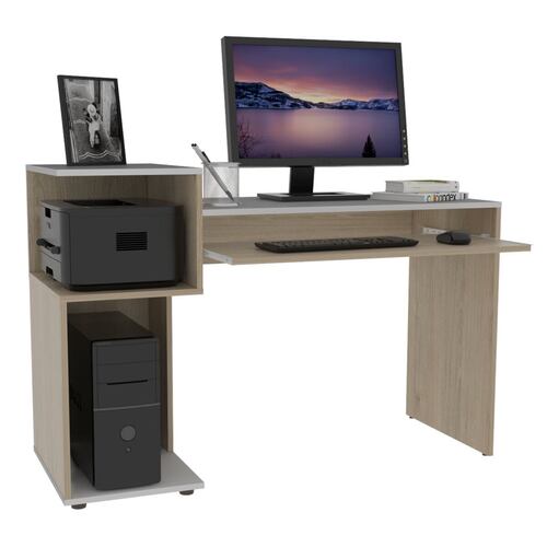 Escritorio Atlanter Rovere Con Blanco