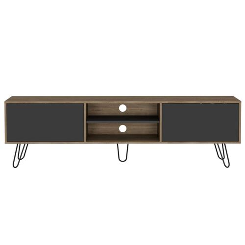 Rack Para Tv 80" Vassel Miel Con Plomo