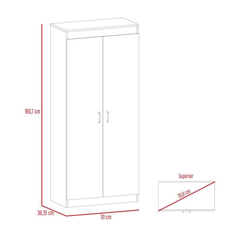 Mueble Alacena Varese Duna Con Blanco
