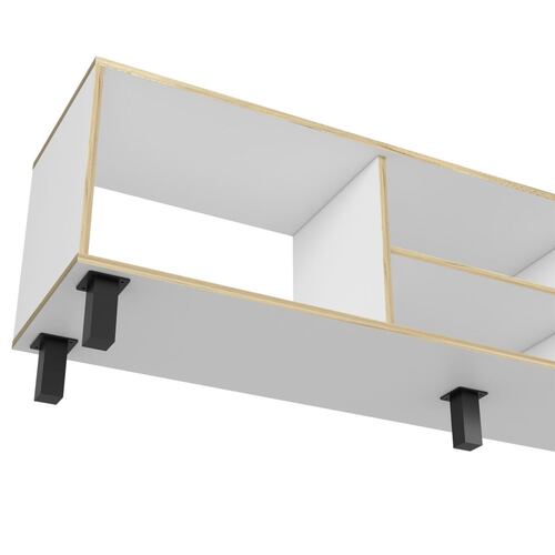 Rack Para Tv Tunez 160  Blanco