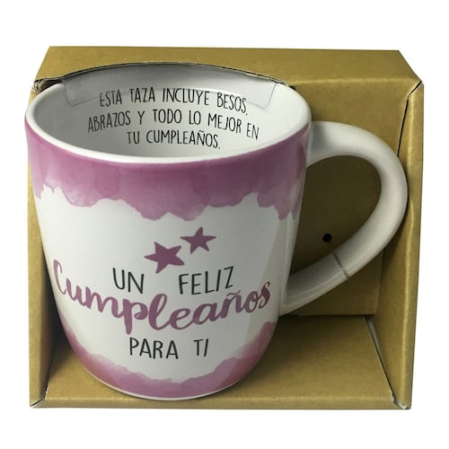 Taza Nico de Porcelana  "Un Feliz Cumpleaños Para Ti."