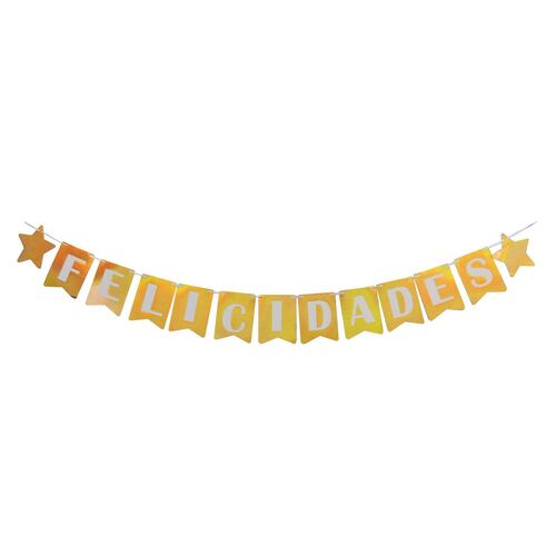 Banner NICO dorado marino