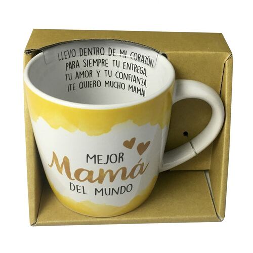 Taza de Porcelana Mejor Mamá del Mundo