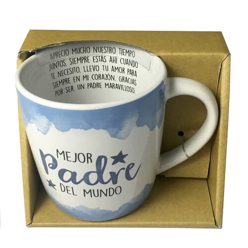 Taza Nico de Porcelana  "Una Taza Llena De Buenos Deseos"