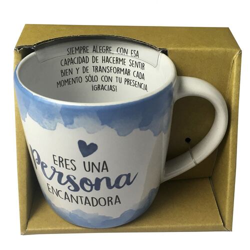 Taza e Porcelana  "Eres Una Persona Encantadora"