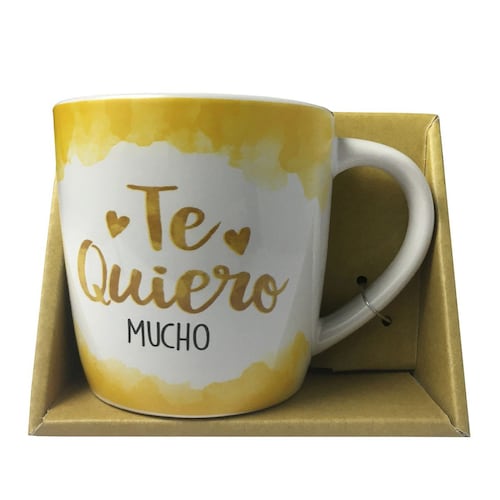 Taza Nico de Porcelana "Te Quiero Mucho "