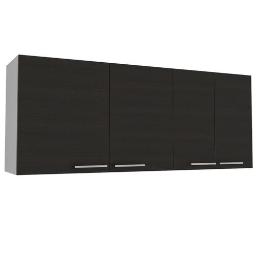 Gabinete Cocina Avon Blanco Con Wengue